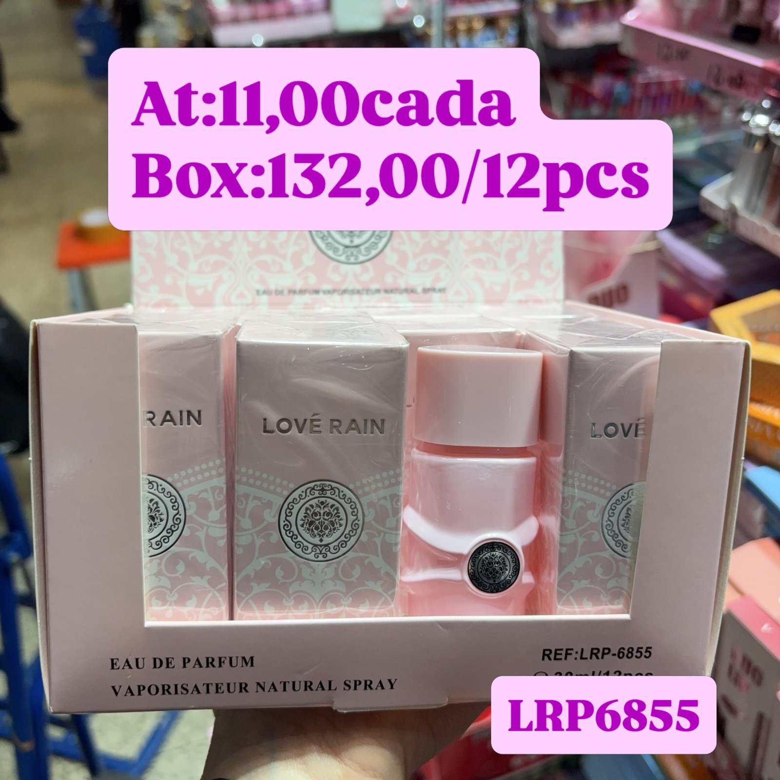 LRP6855 perfume love rain box:12pcs