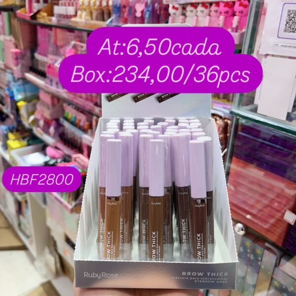 HBF2800- Máscara para sobrancelhas brow RubyRose