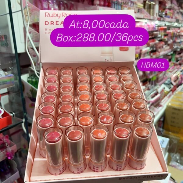 HBM01- Blush cremoso Ruby Rose