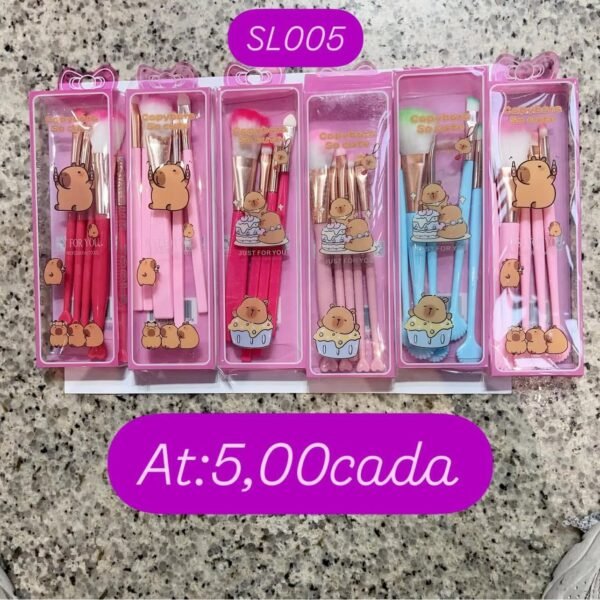 SL005- kit pincel capivara