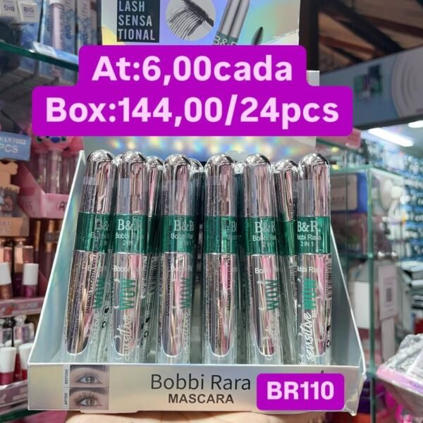BR110- máscara de cílios Bobbi Rara