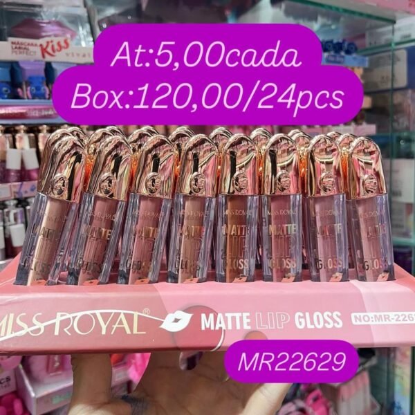 MR22629- matte Lip Gloss miss royal