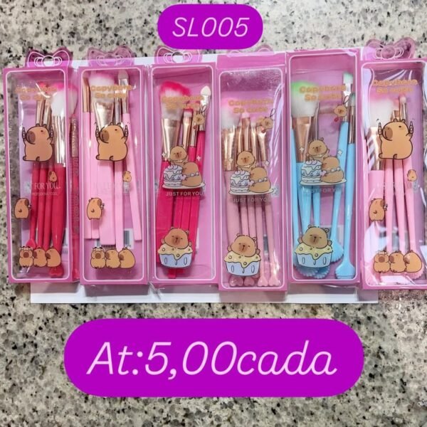 SL005- Kit pincel capivara