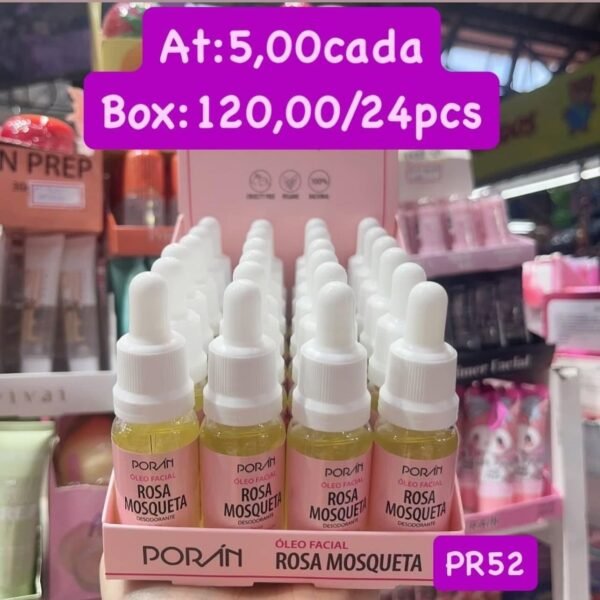 PR52- óleo facial Rosa mosqueta