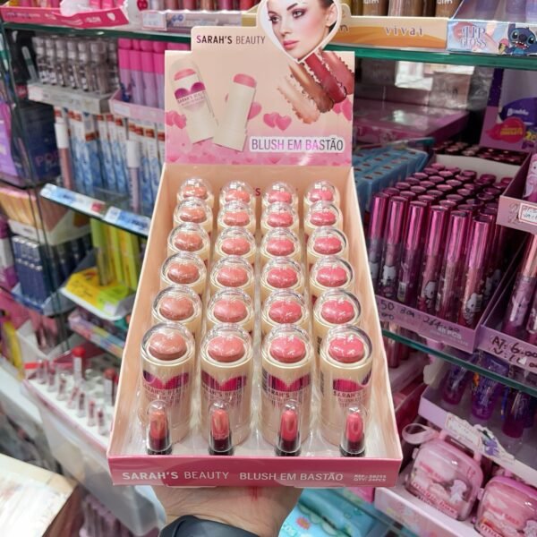S8255- Blush em bastão Sarah beauty 24pcs