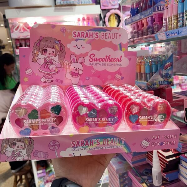 S6355- Paleta de sombras Sarah's beauty 24pcs