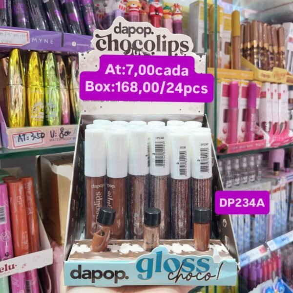 DP234A- Gloss choco dapop/ 24pcs