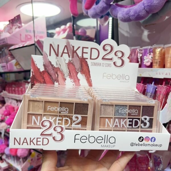 PSO30334- Paleta de sombra naked 2/3 Febella