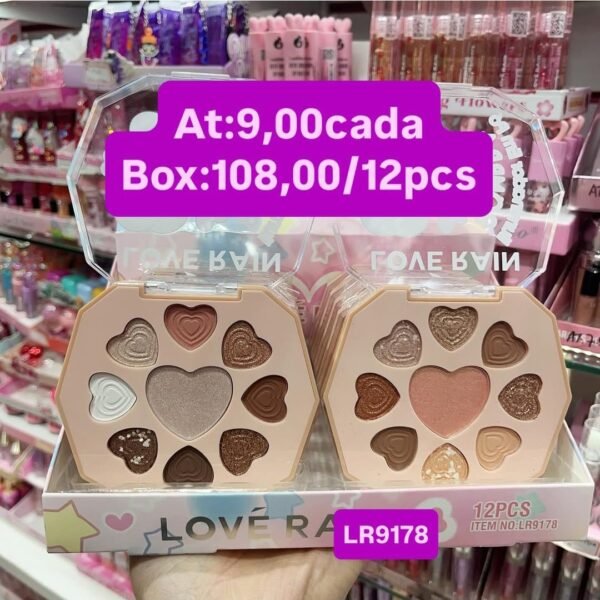 LR9178, Paleta de sombras