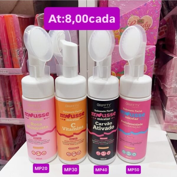 Mousse de limpeza