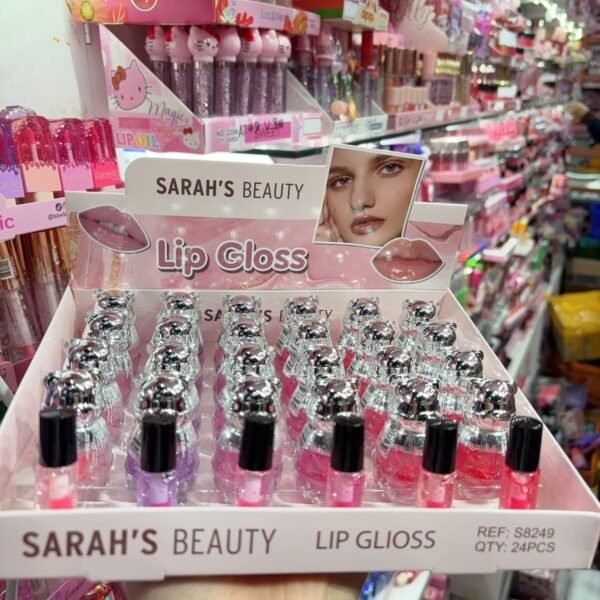 S8249-  Lip Gloss Sarah beauty/ 24 pcs