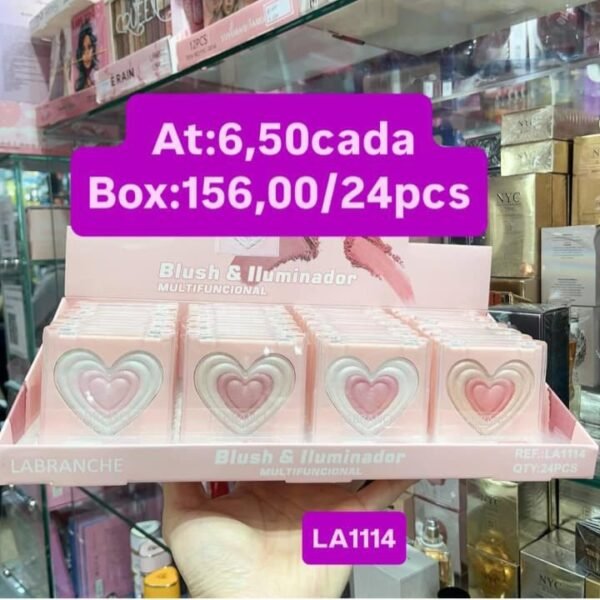 LA1114- Blush & Iluminador