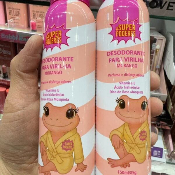 Desodorante para virilha super poderes