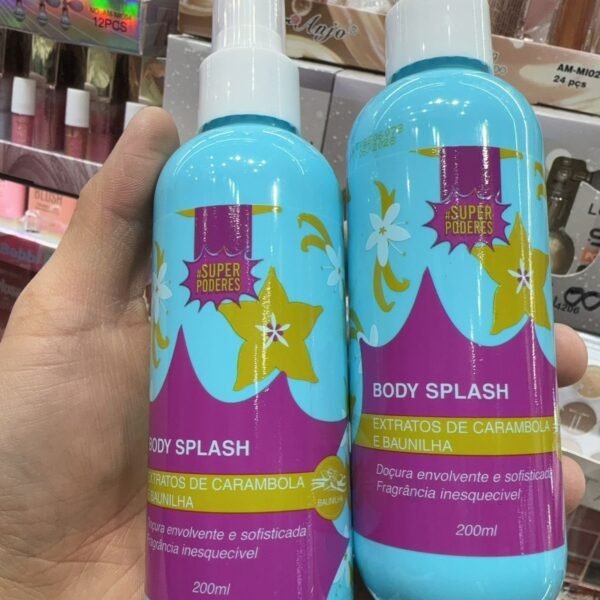Body Splash extratos de carambola e baunilha