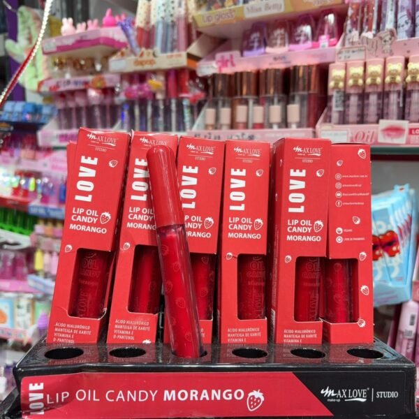 Lip Oil Candy morango Max Love