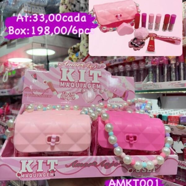 AMKT001 Kit bolsa maquiagem