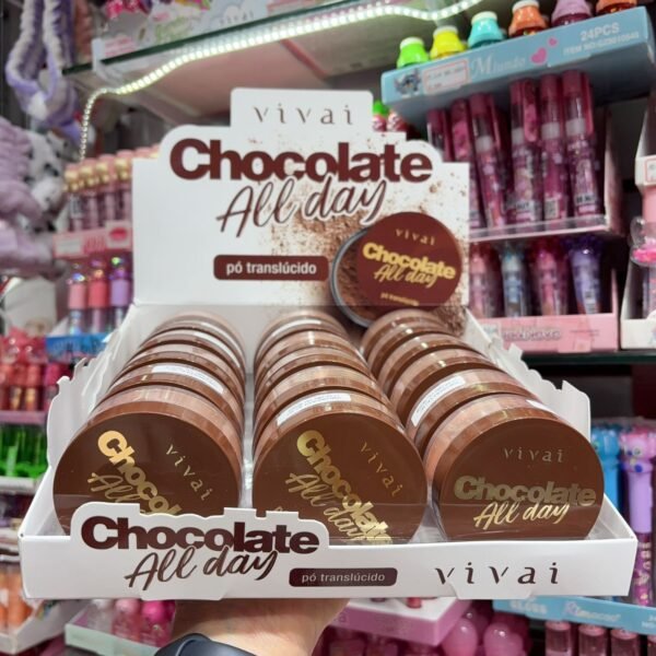 108411 Pó translúcido chocolate Vivaí/ 18pcs