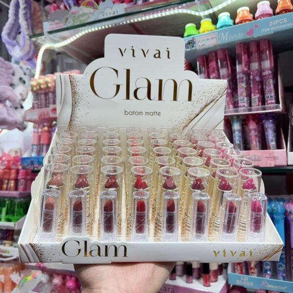 322411 Batom matte Glam/ 48pcs