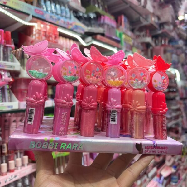 BRB169 Gloss Borboleta Bobbi rara/ 24pcs
