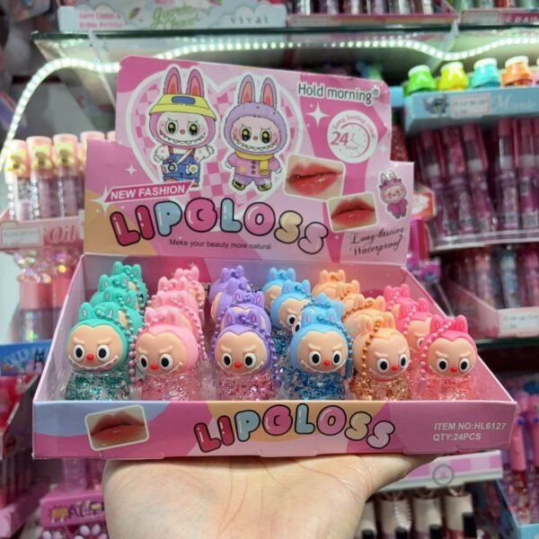 HL6127 Lip Gloss Labubu/ 24pcs