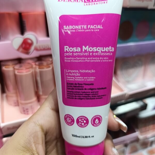 DM08724 Sabonete facial Rosa mosqueta/ 12pcs