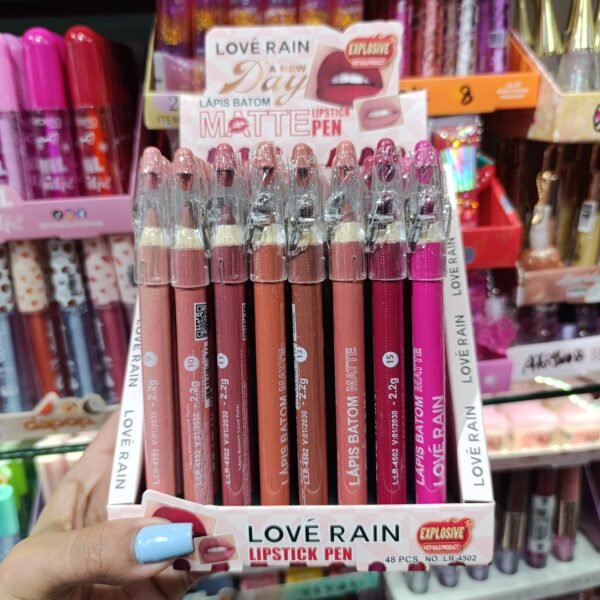LR- 4502 Lápis Labial Love Rain (B) 48pcs