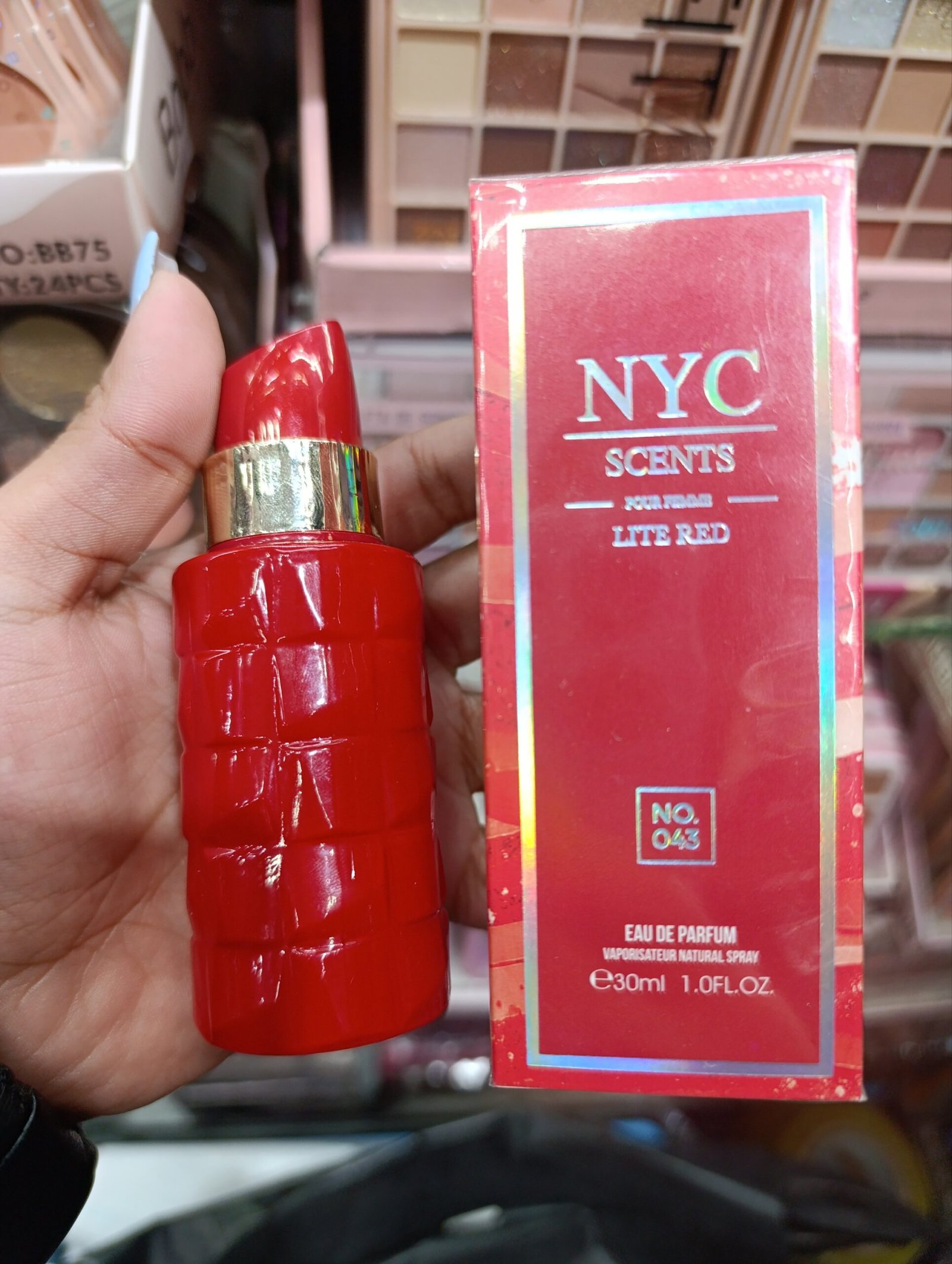 NO043 Perfume NYC Lite Red/ 12pcs