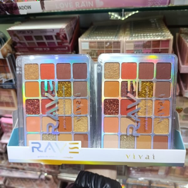 4055.1.1 Paleta de sombras e iluminador/ 24pcs