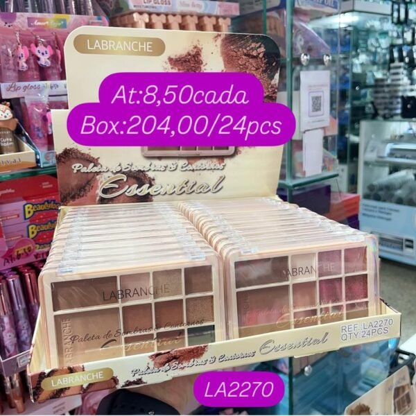 LA2270 Paleta de sombras e contorno/ 24pcs