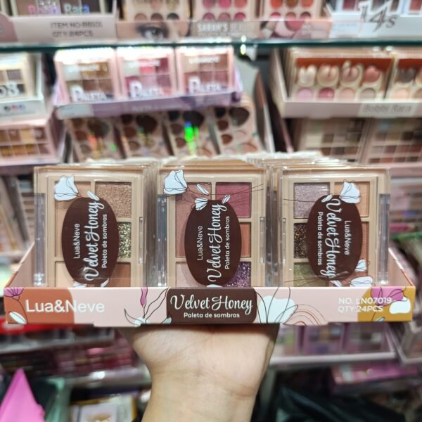 LN07019 paleta de sombras lua&neve/ 24pcs