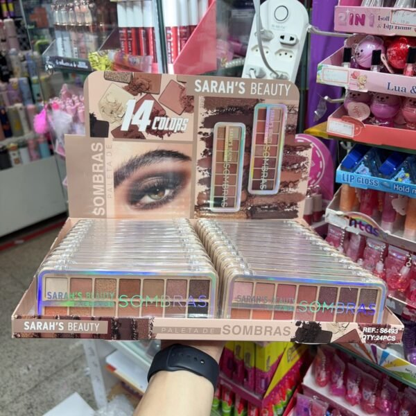 S6493 Paleta de sombras Sarah's beauty/ 24pcs