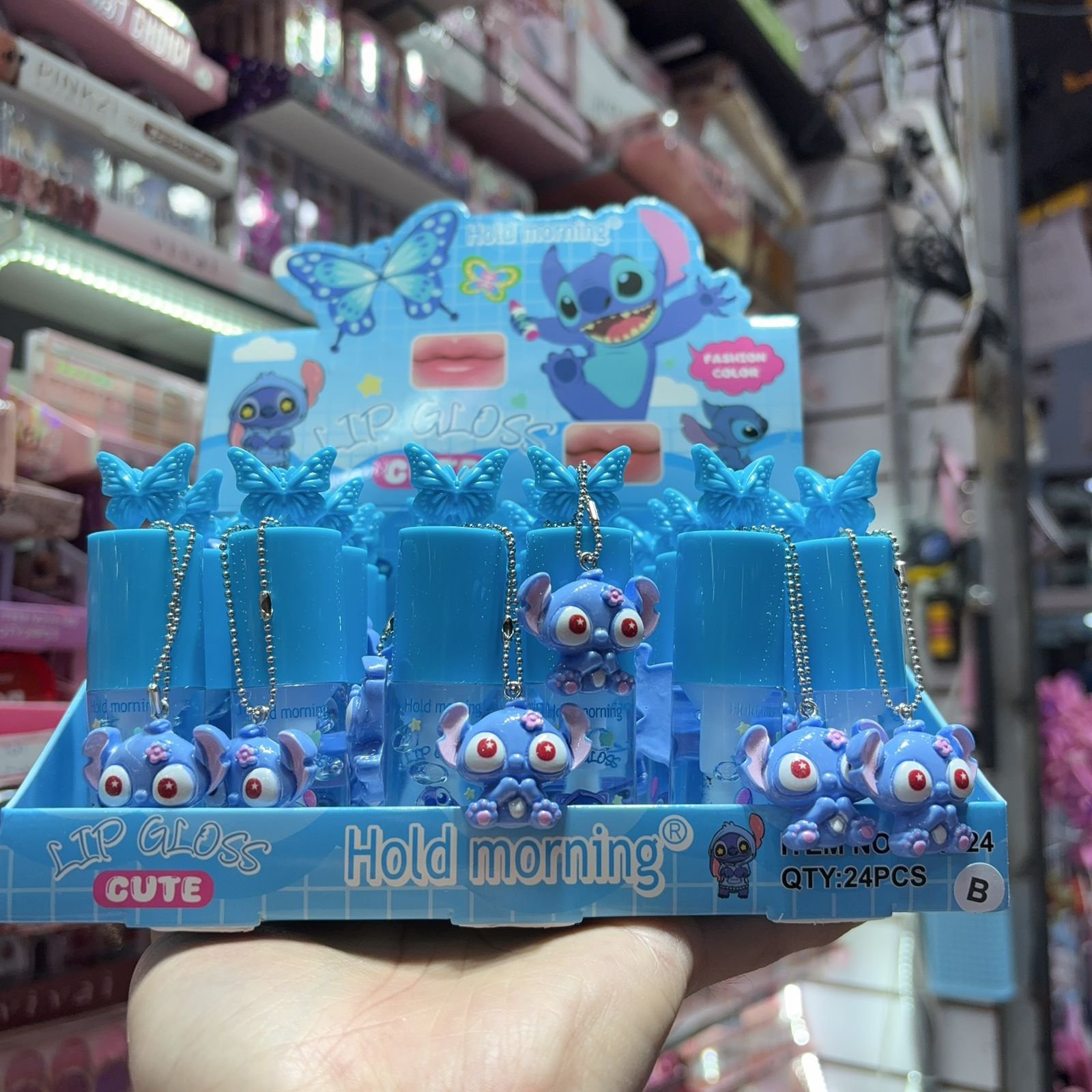 HL6224 Lip Gloss Stitch box/24pcs