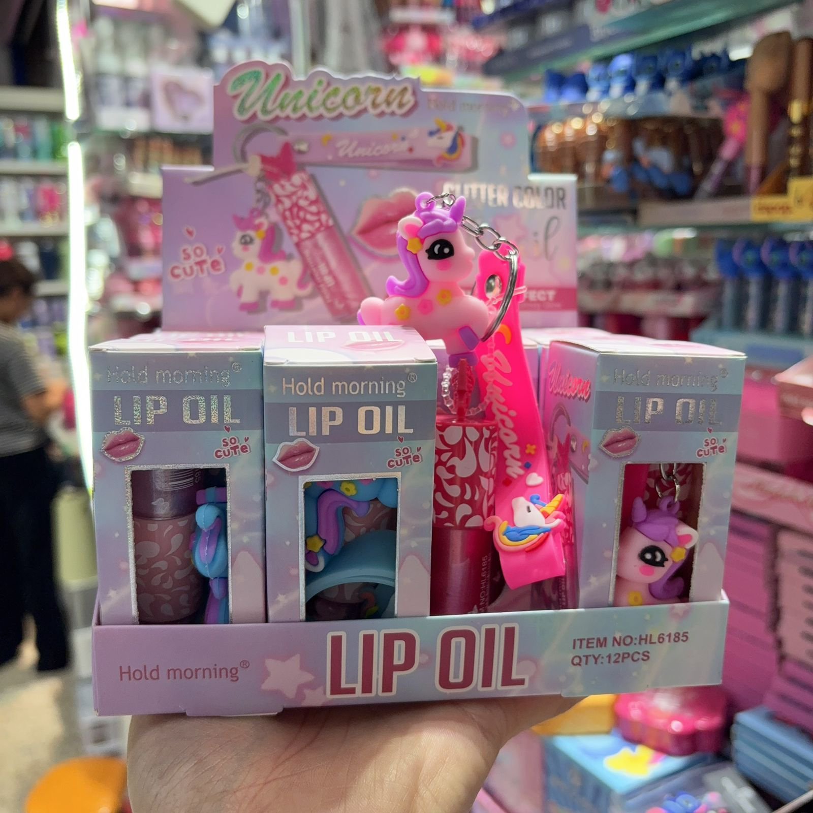 HL6185 Lip oil box/12pcs