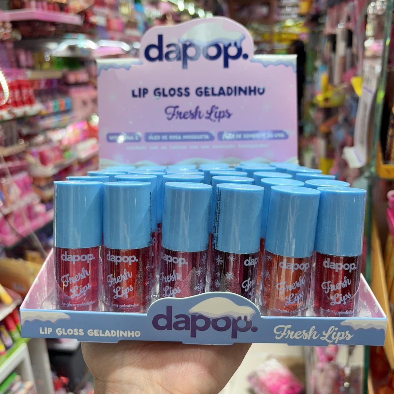 DP2405 lipgloss dapop geladinho box/36pcs