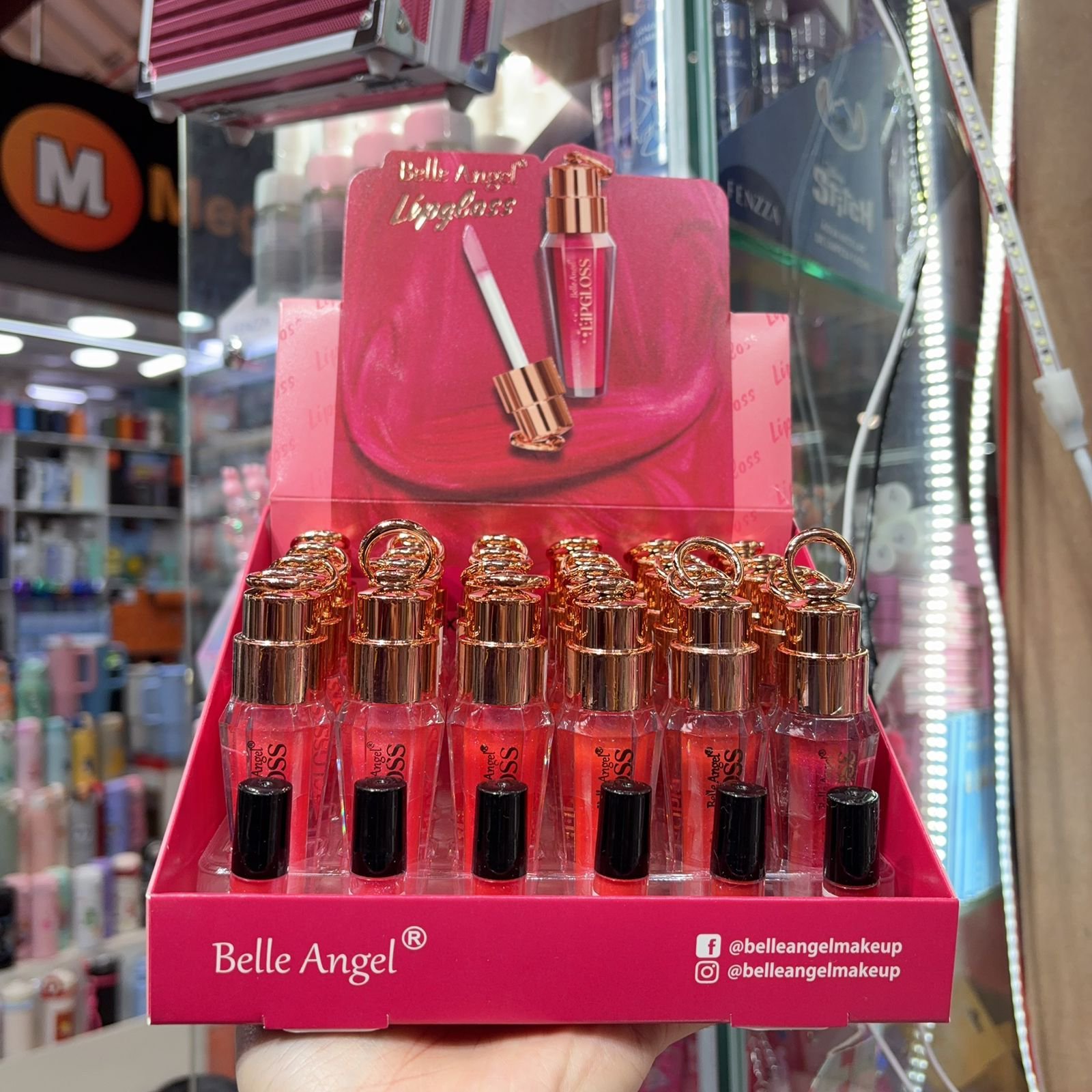RB034 Lip Gloss Belle angel box/24pcs