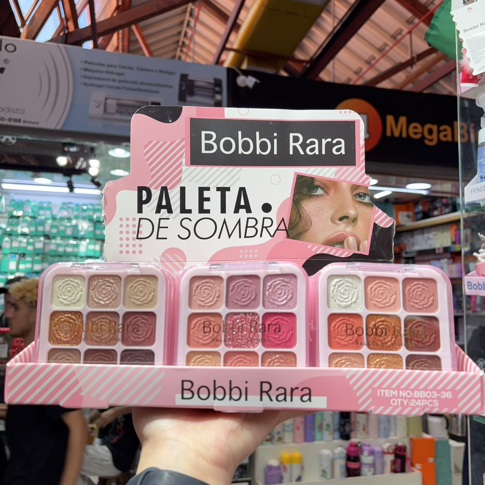 BB0336 paleta de sombras Bobbi rara box/24pcs