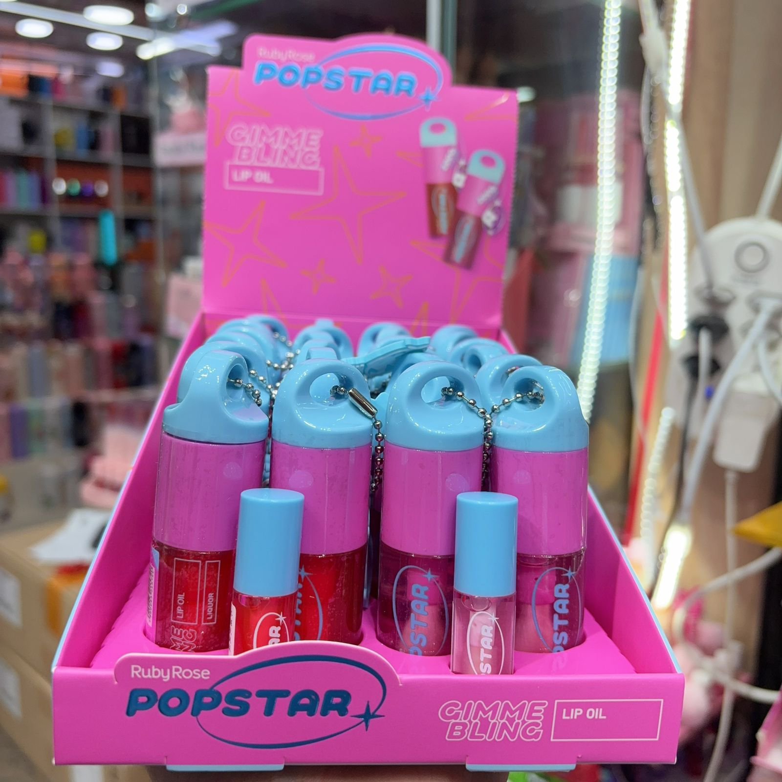 HBL6507 Lip Oil popstar box/24pcs
