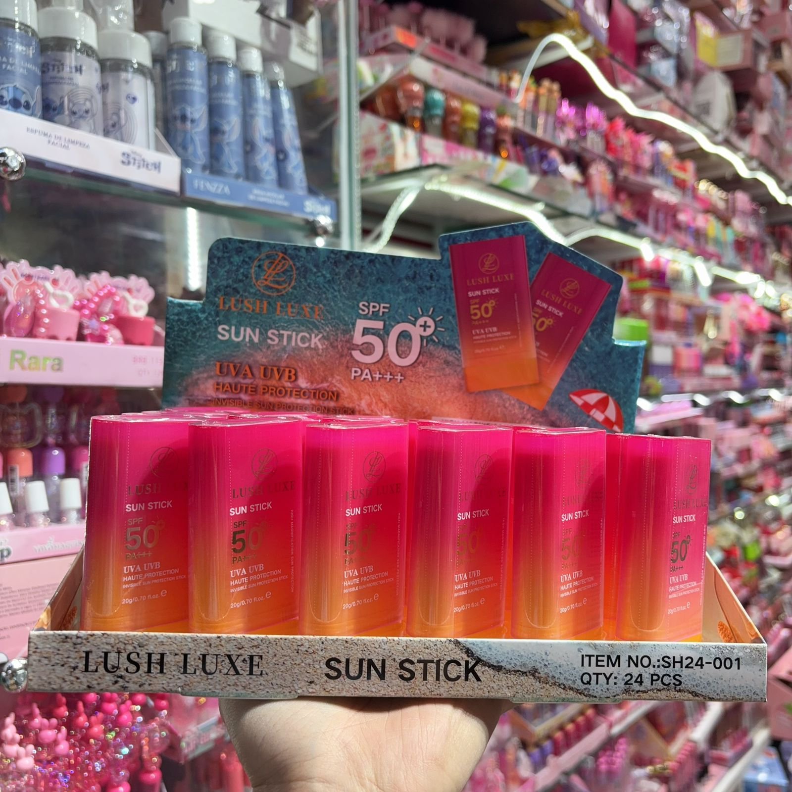 SH24001 protetor solar Sun stick box/24pcs