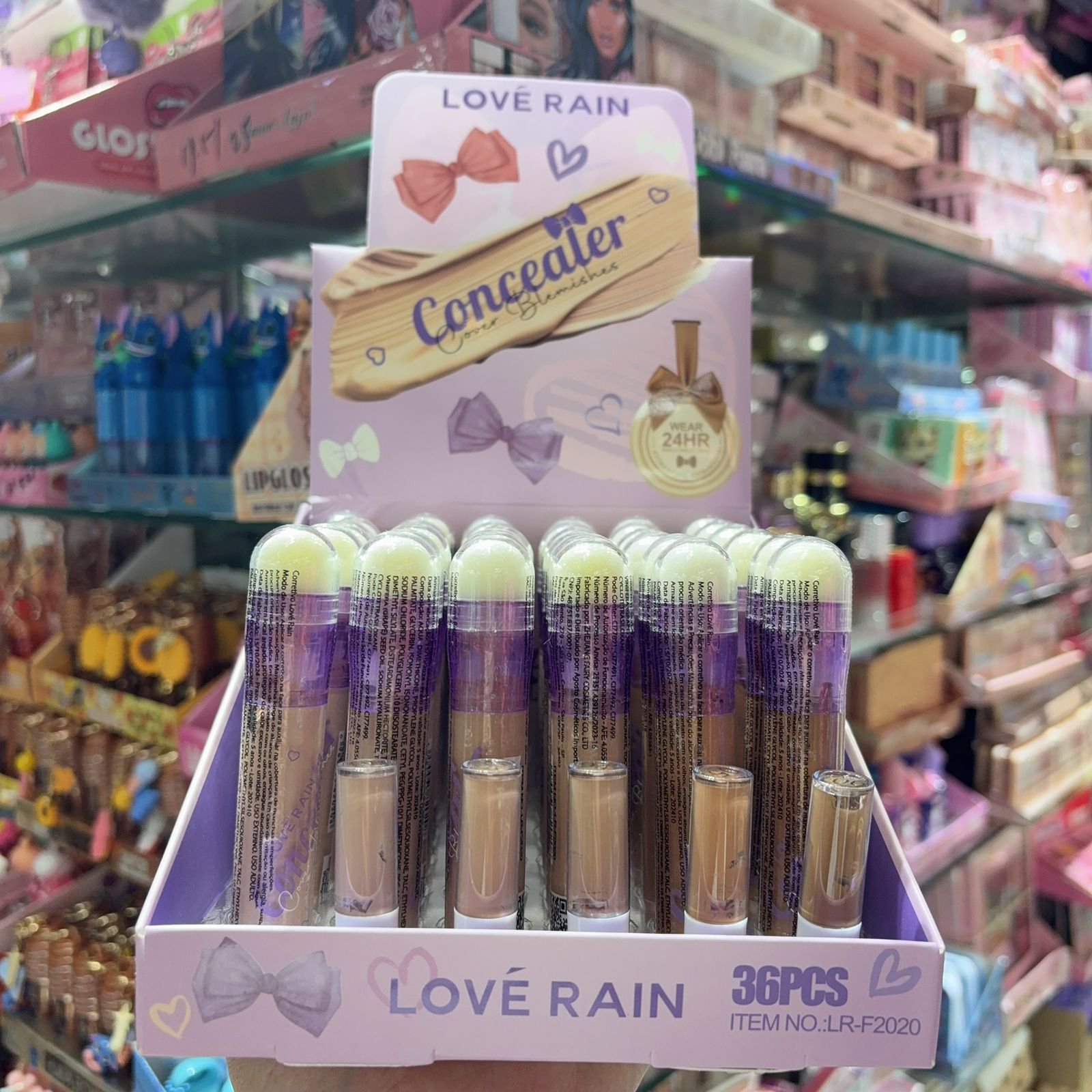LRF2020 corretivo love Rain box/36pcs