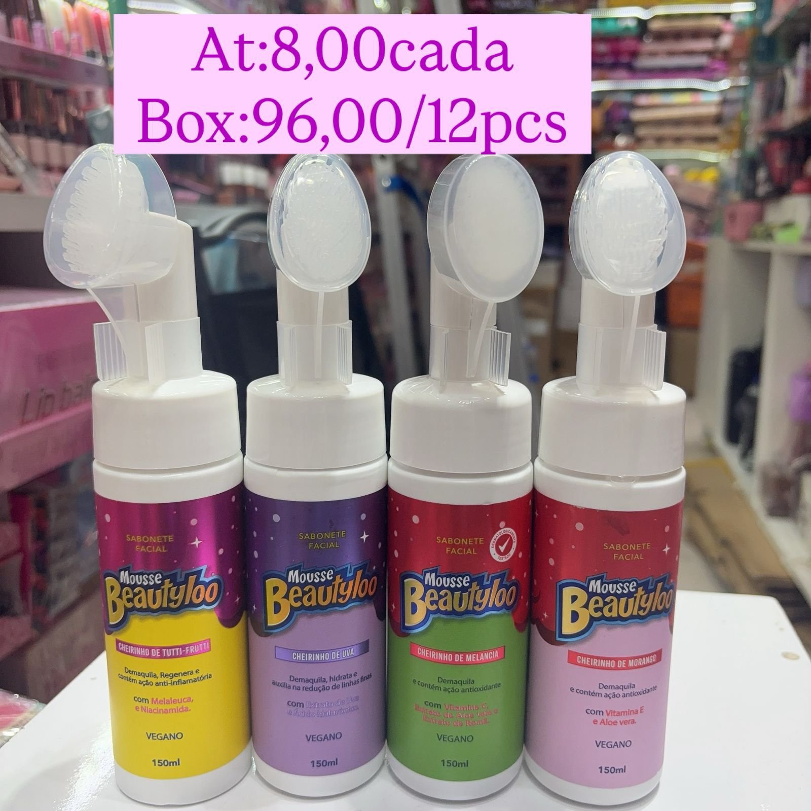 mousse beautyloo box/12pcs