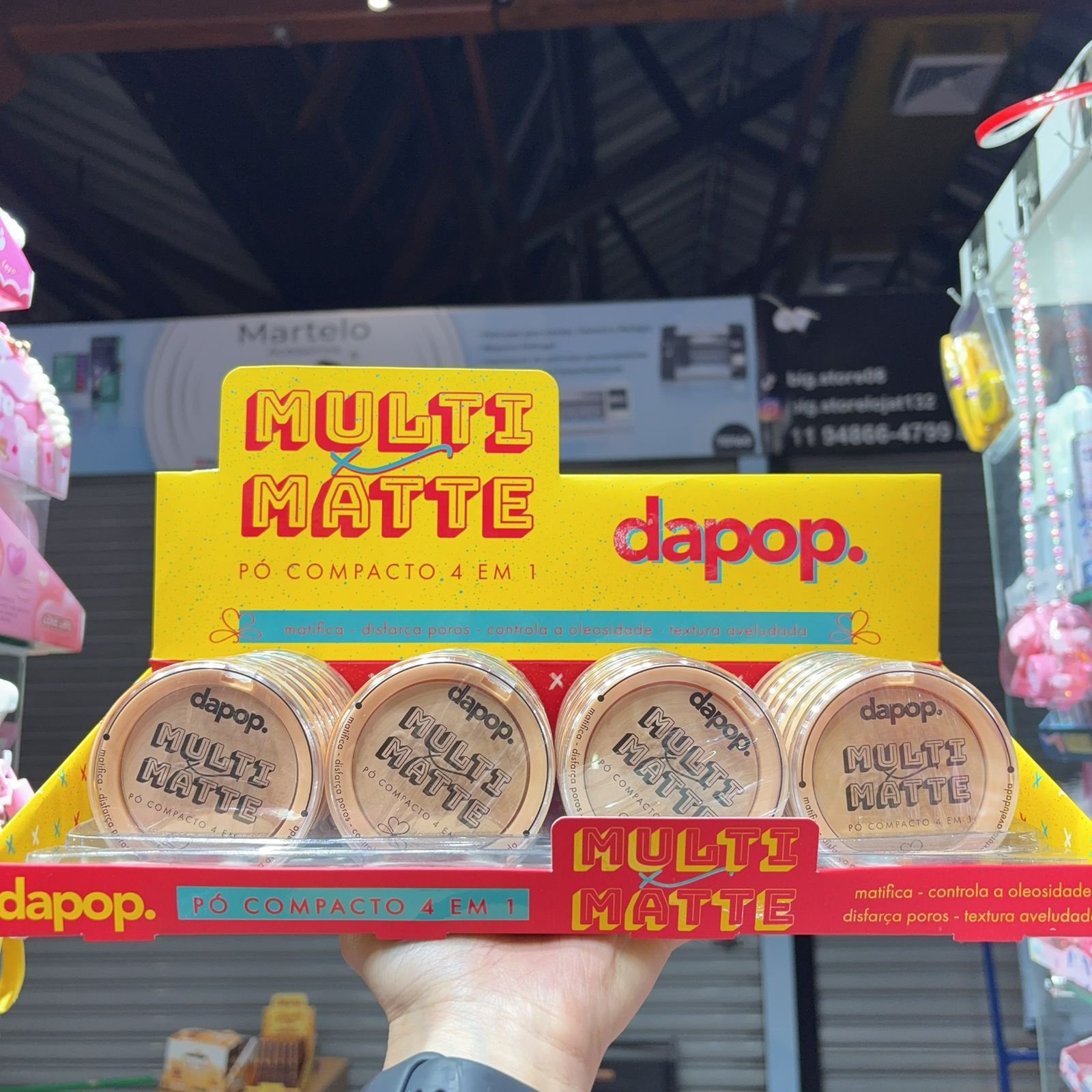 DP2360 pó compacto dapop box/24pcs