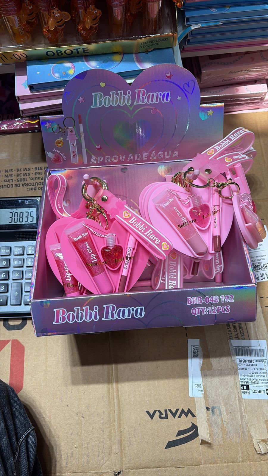 BRB048192 kit gloss Bobbi Rara box/12pcs