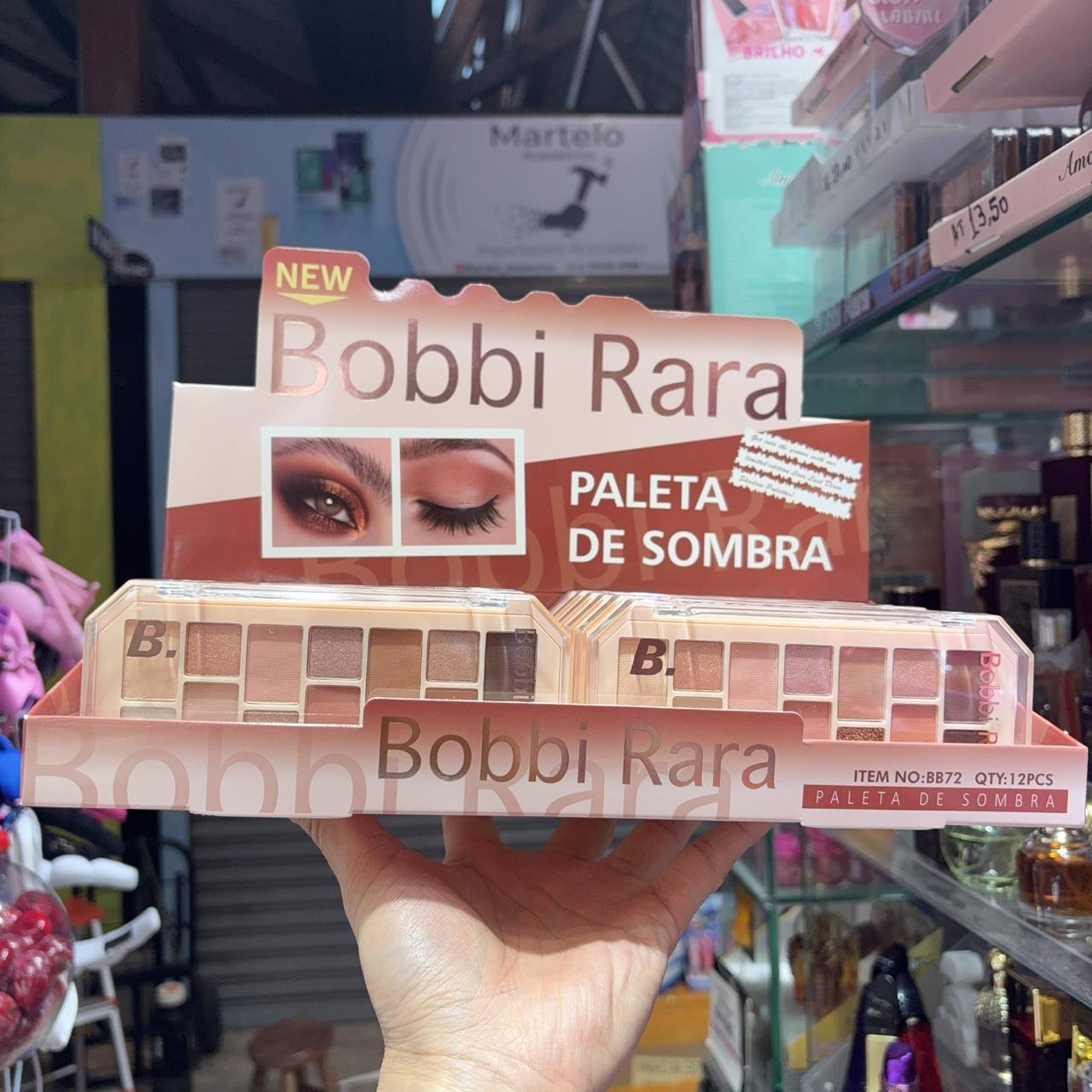 BB72 paleta sombra Bobbi rara box/12pcs