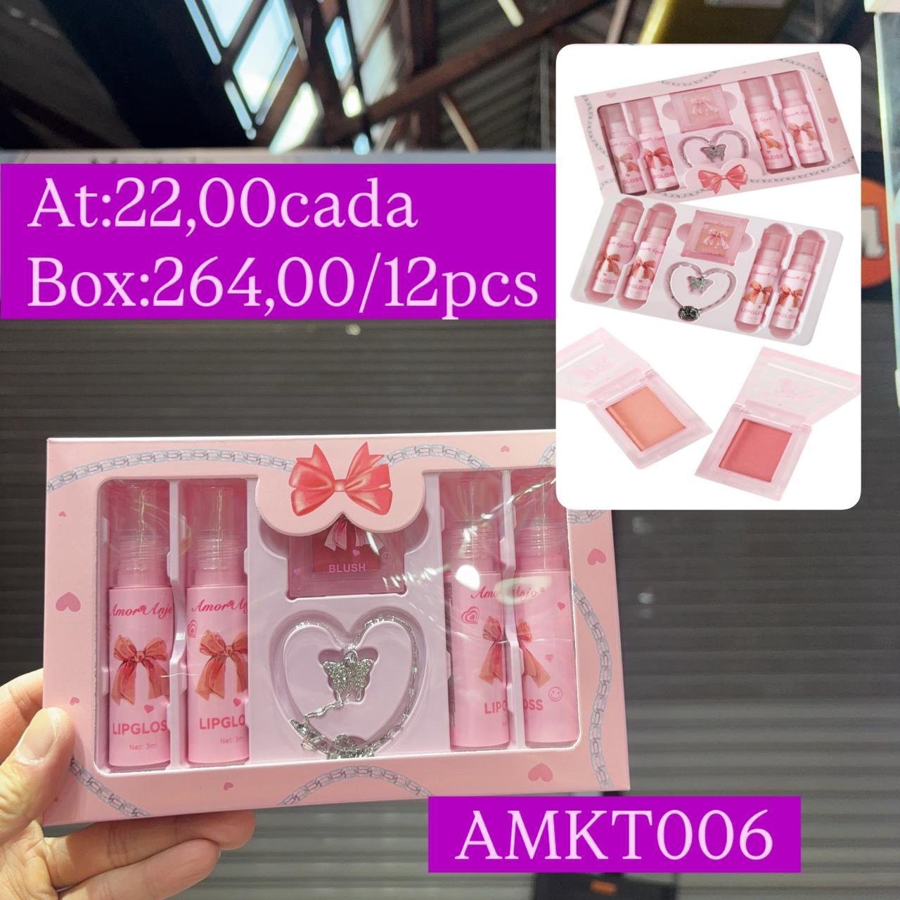 AMKT006 kit amor e anjo box/12pcs