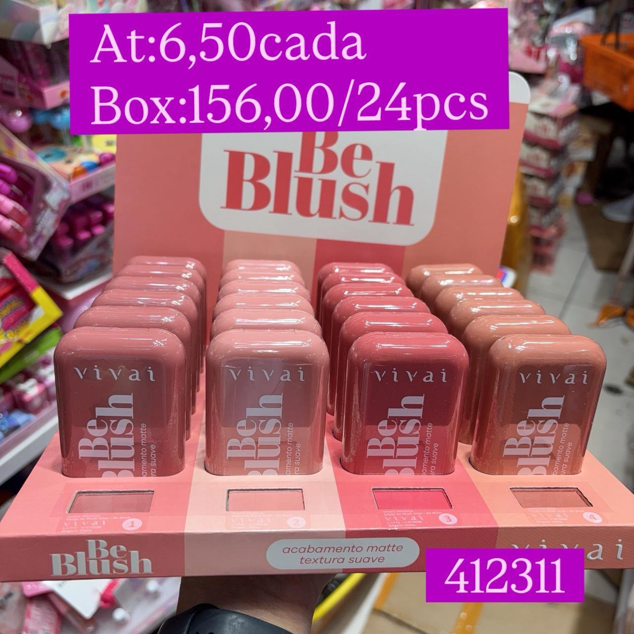 412311 blush vivai box/24pcs