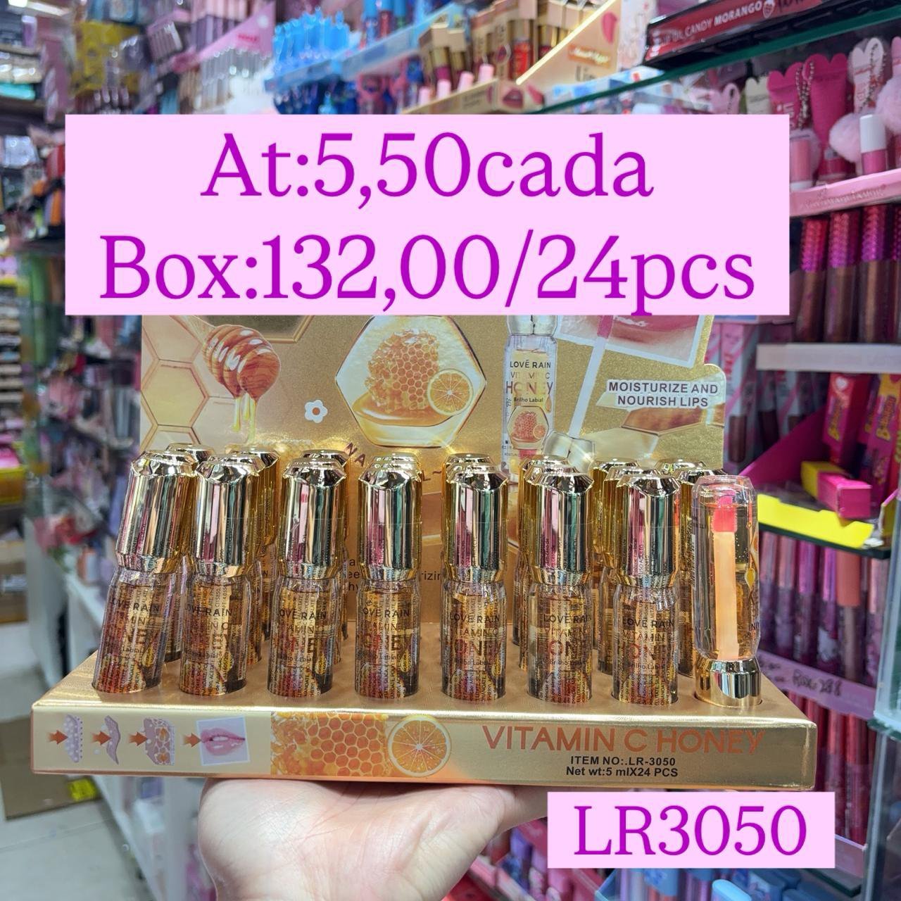LR3050 Lip Gloss vitamina C box/24pcs
