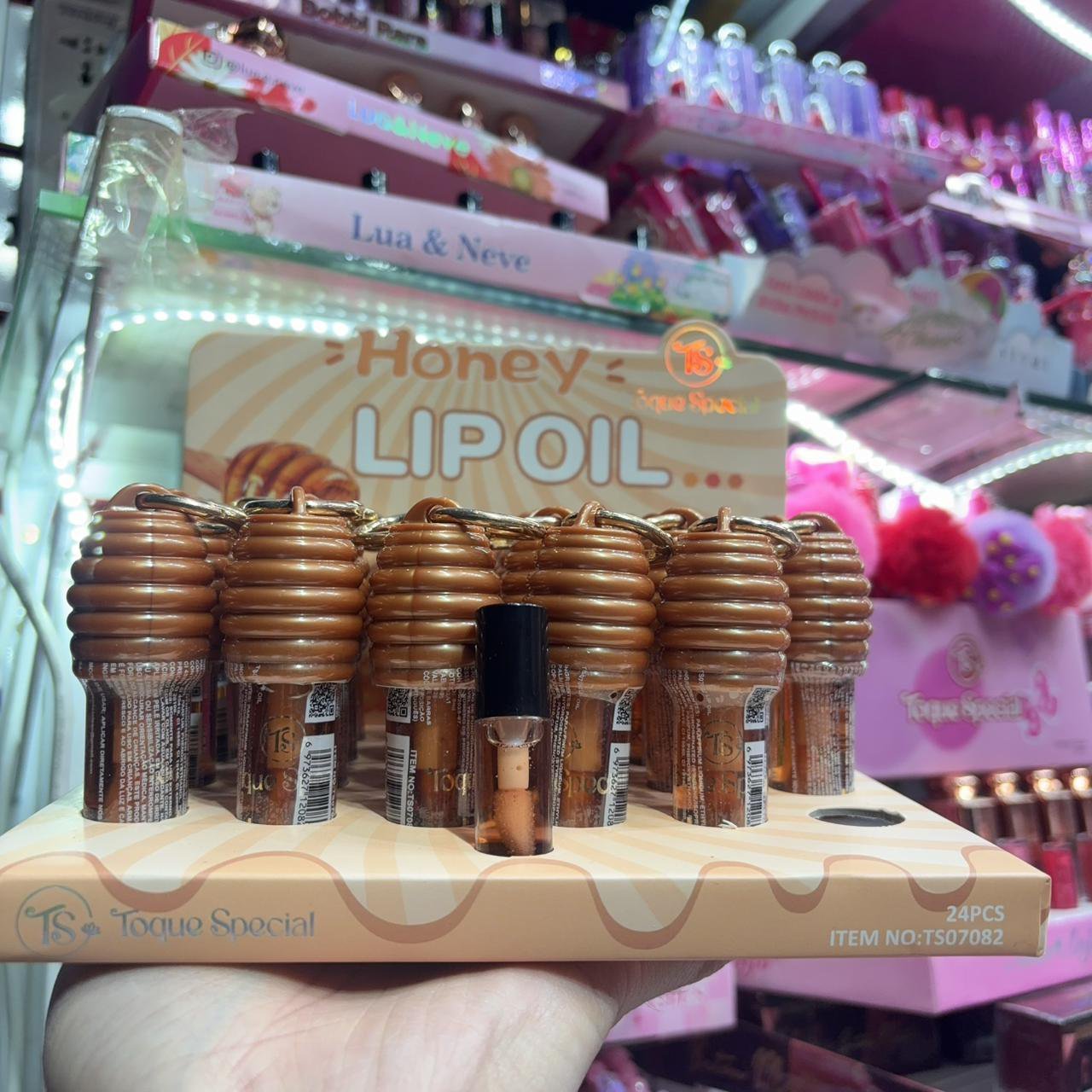 TS07082 Lip Oil honey toque especial box/24pcs