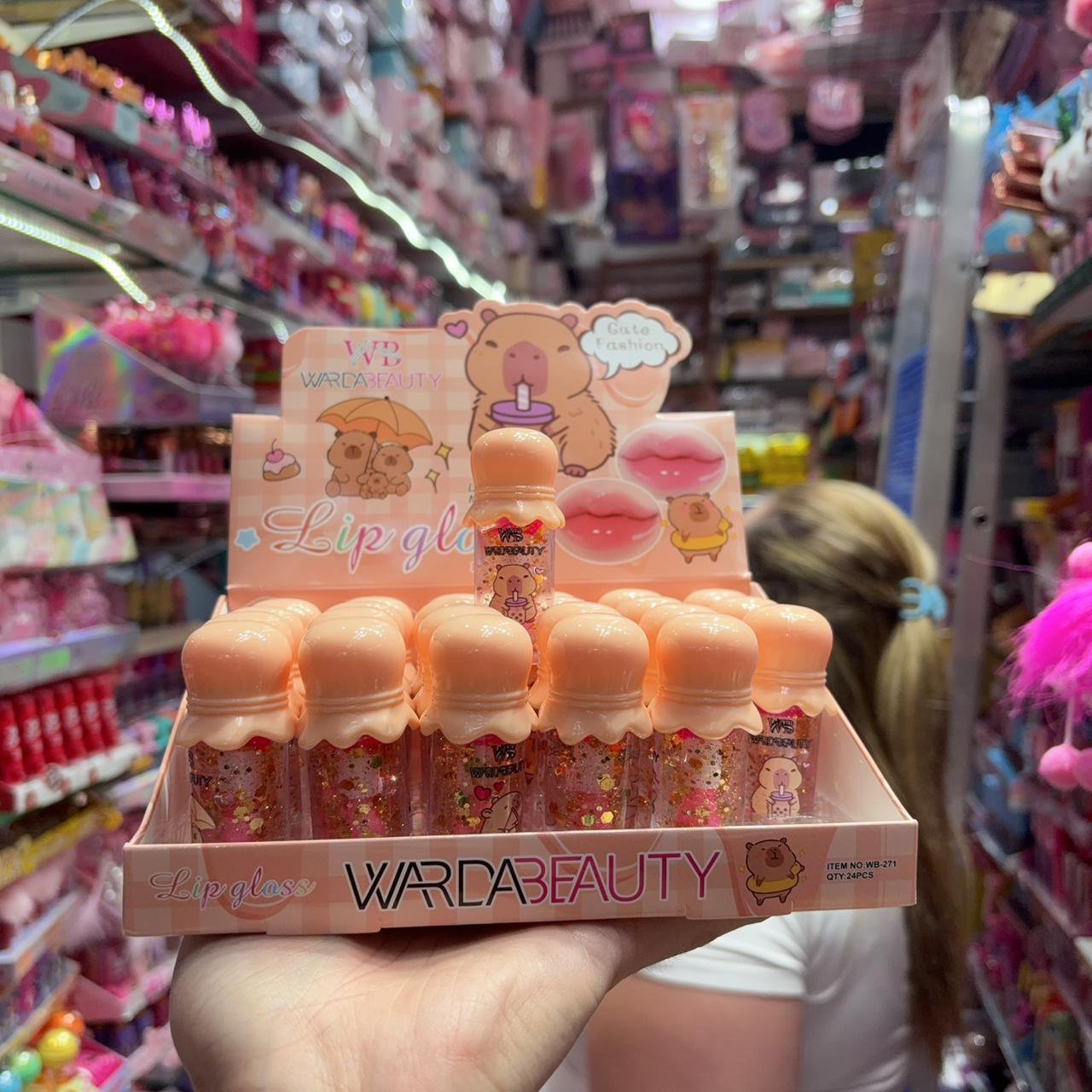 WB371 Lip Gloss capivara box/24pcs