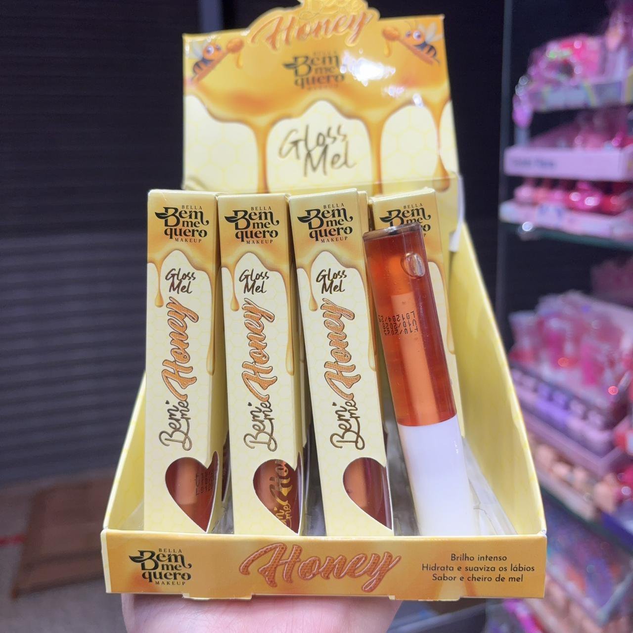 BQ007 Lip honey bem me quero box/24pcs