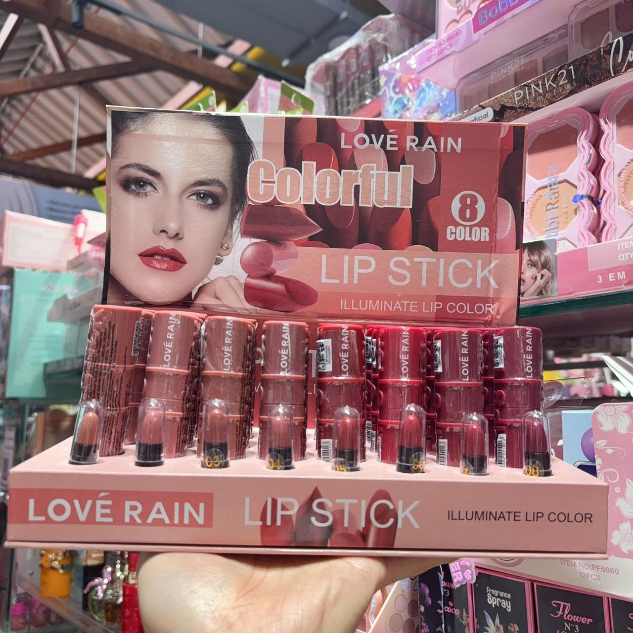 LR5401 Lip stick love Rain box /24pcs